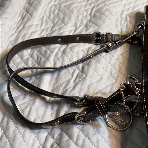 WHAT A FIND!! Coach brown canvas handbag!! - Picture 3 of 16